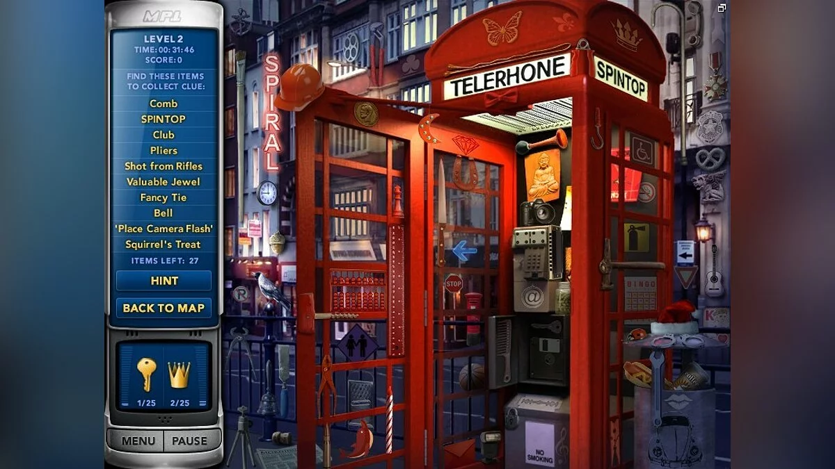 Скриншоты из Mystery P.I.: The London Caper