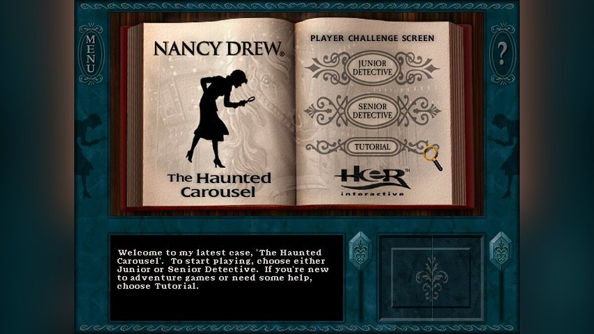 Скриншоты Nancy Drew: The Haunted Carousel (Nancy Drew 8) - всего 35  картинок из игры