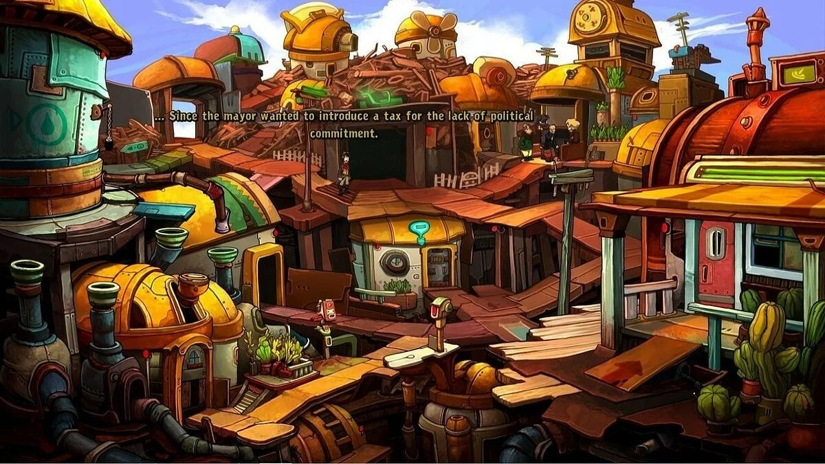 Скриншоты из Deponia / Картинка 33