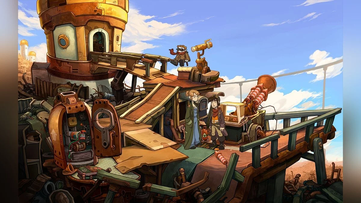 Скриншоты из Deponia / Картинка 1