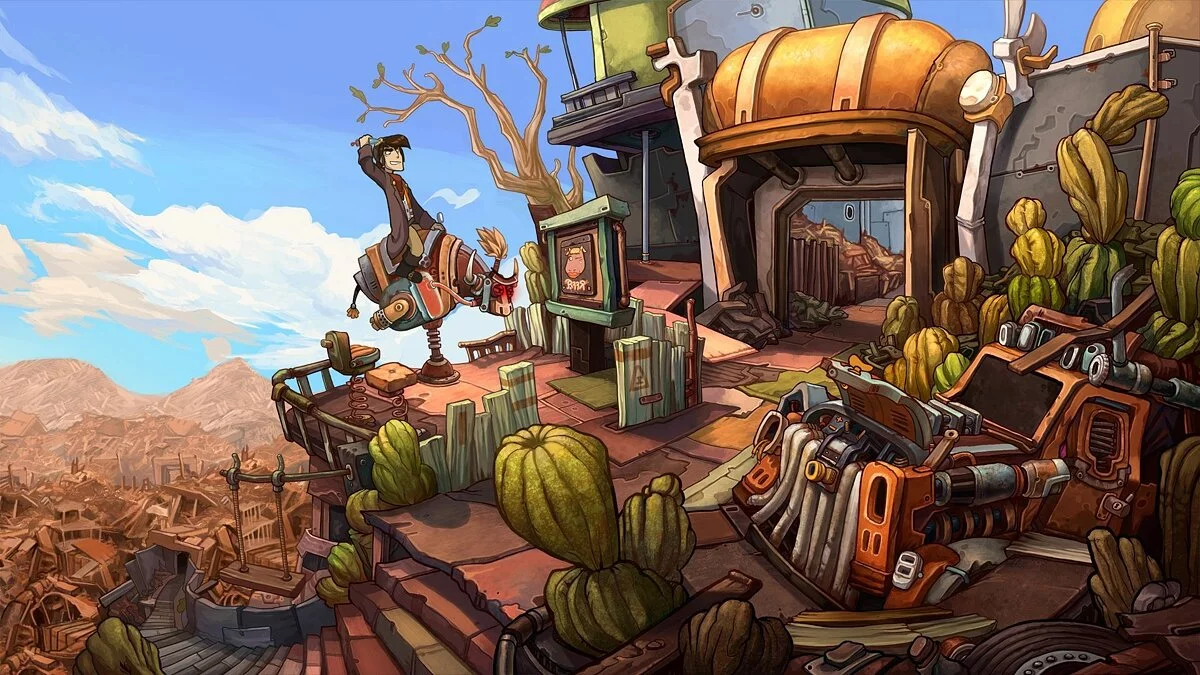 Скриншоты из Deponia / Картинка 2