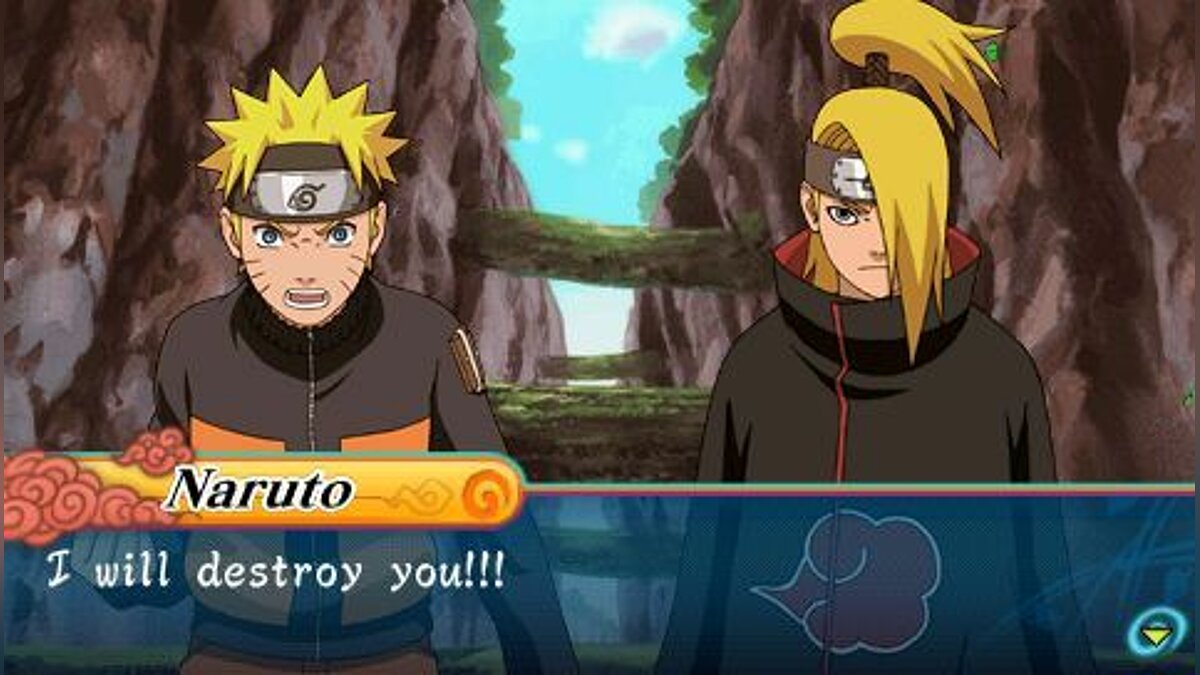 Скриншоты Naruto Shippuden Ultimate Ninja Heroes 3 - всего 20 картинок из  игры