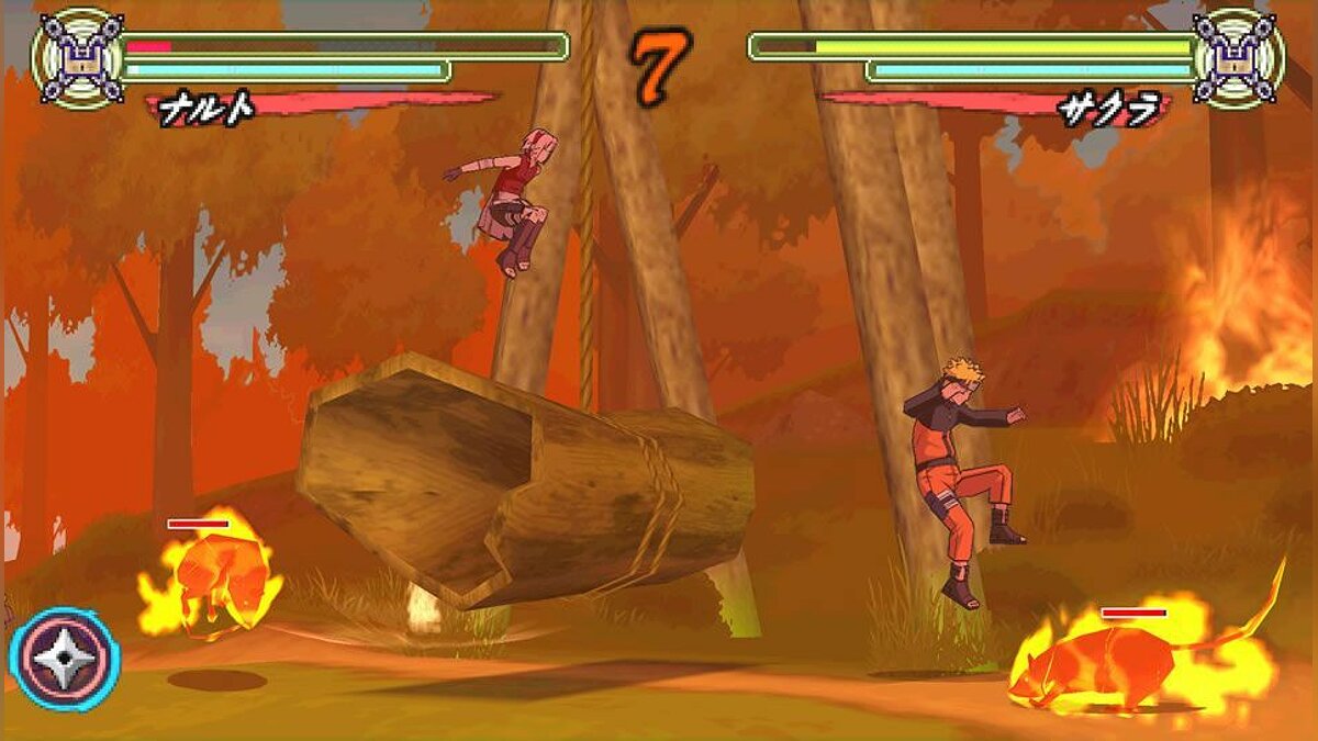 Скриншоты Naruto Shippuden Ultimate Ninja Heroes 3 - всего 20 картинок из  игры