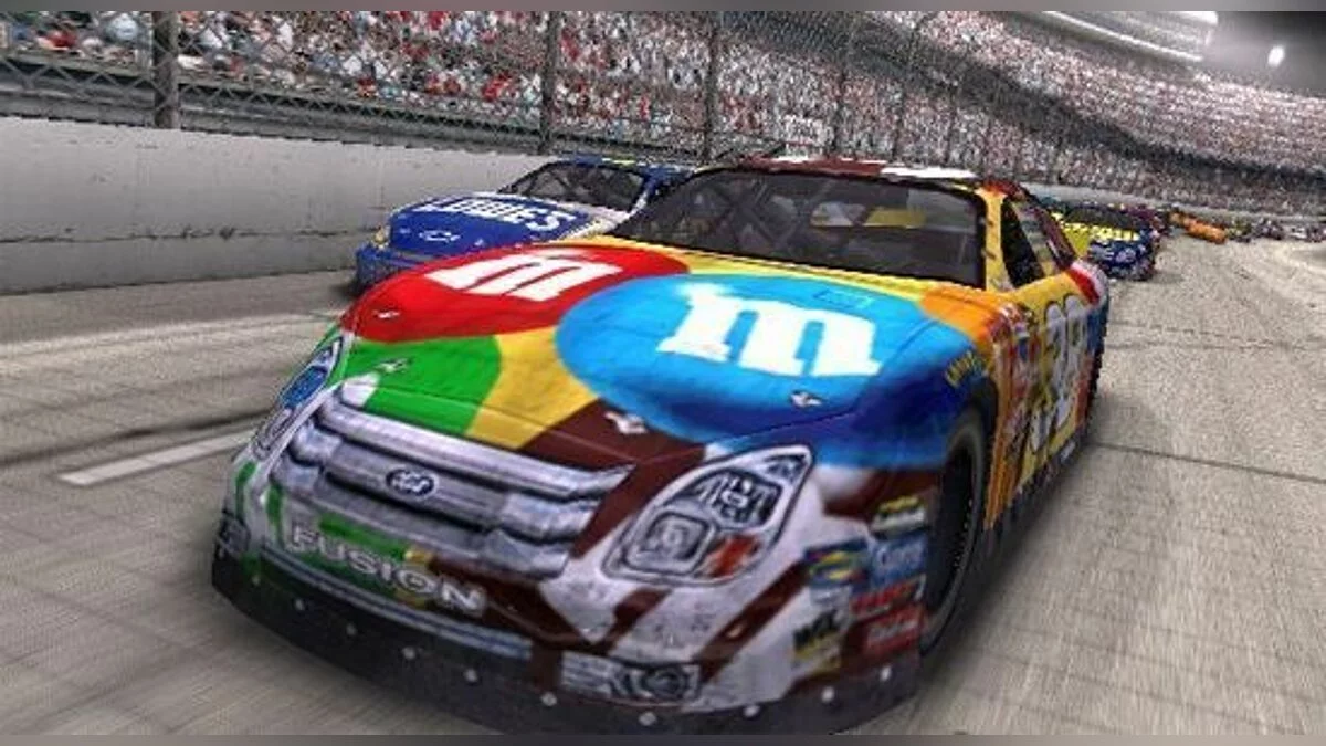 Скриншоты из NASCAR 08