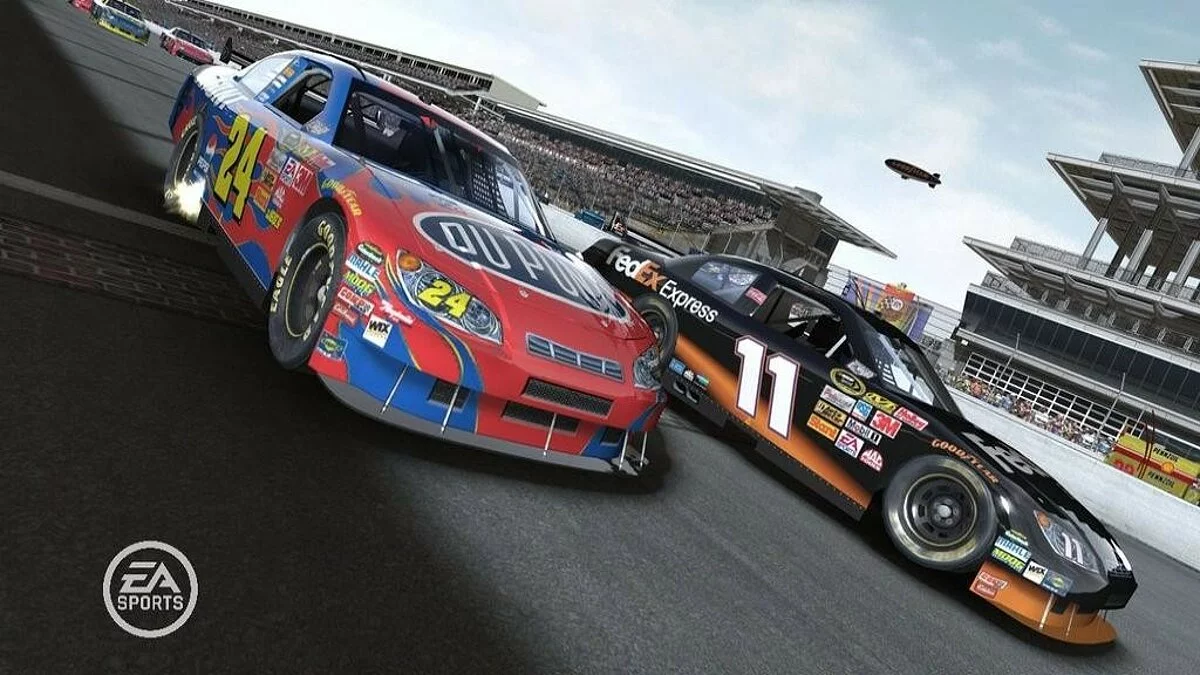 Скриншоты из NASCAR 09 / Картинка 15