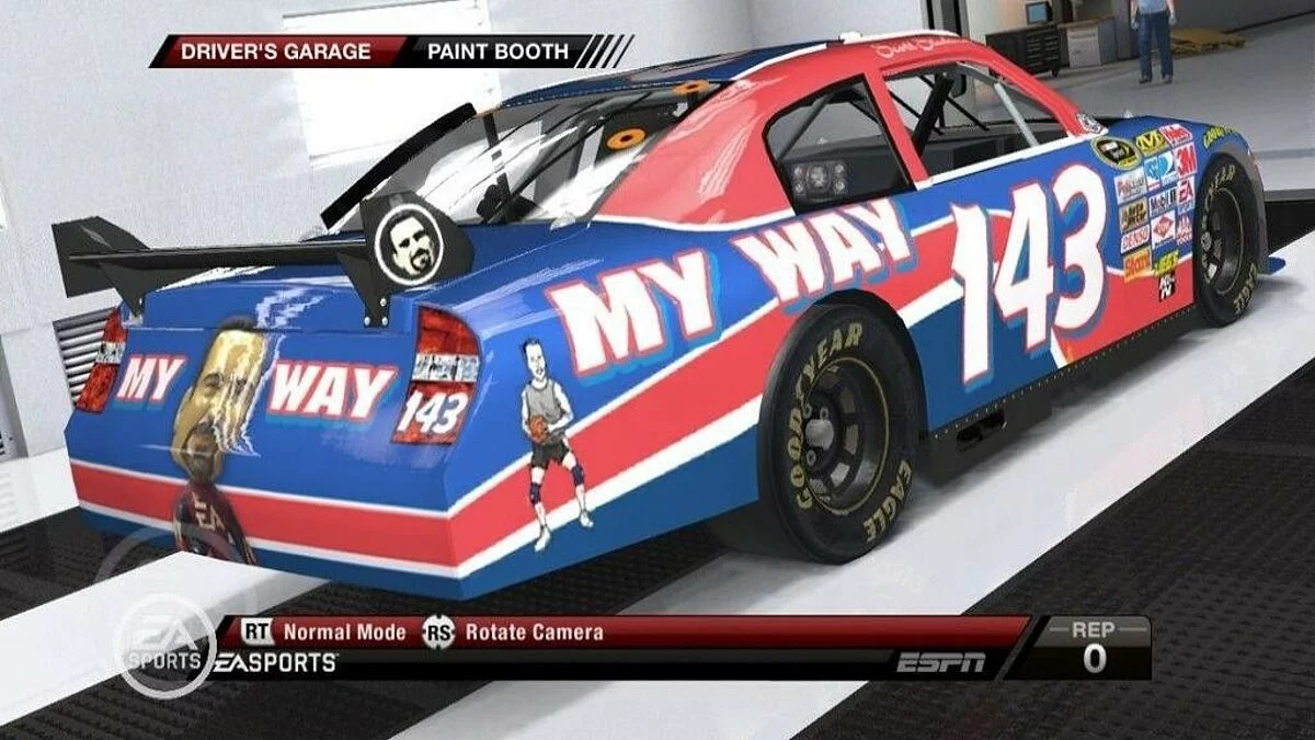 Скриншоты из NASCAR 09 / Картинка 29