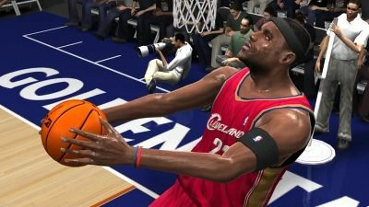 Скриншоты из NBA 07