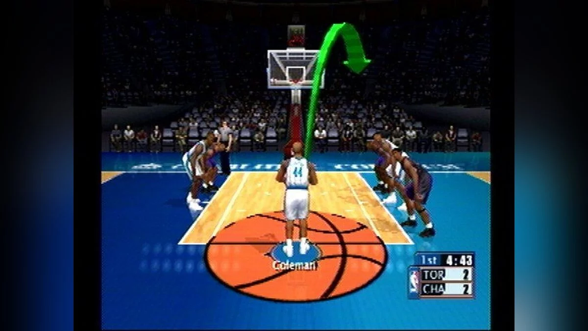 Скриншоты из NBA 2K1