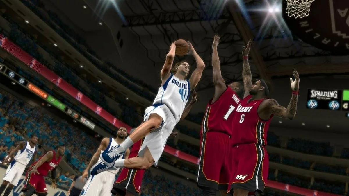 Скриншоты из NBA 2K12