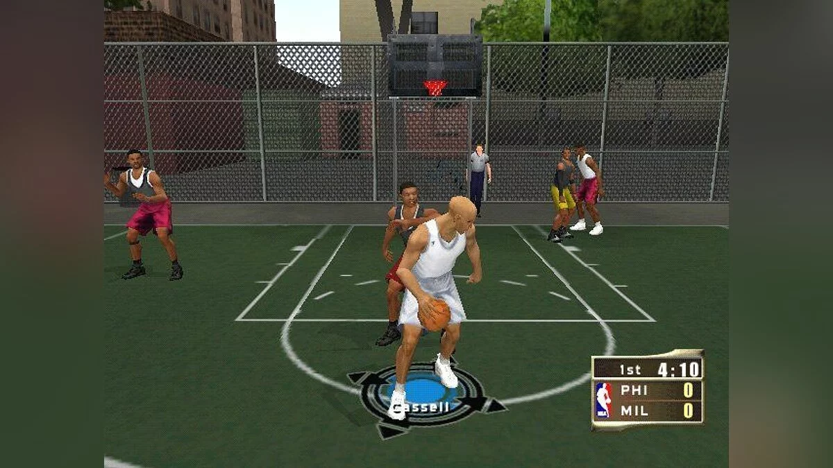 Скриншоты из NBA 2K2