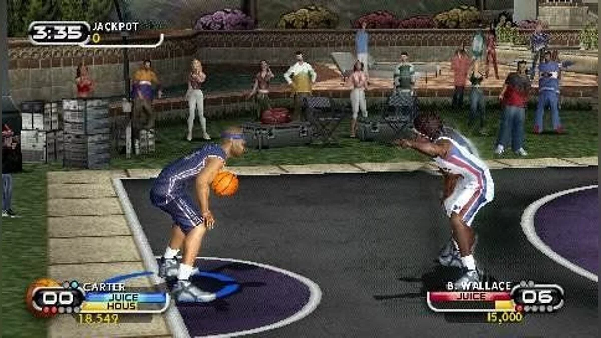 Скриншоты из NBA Ballers: Rebound