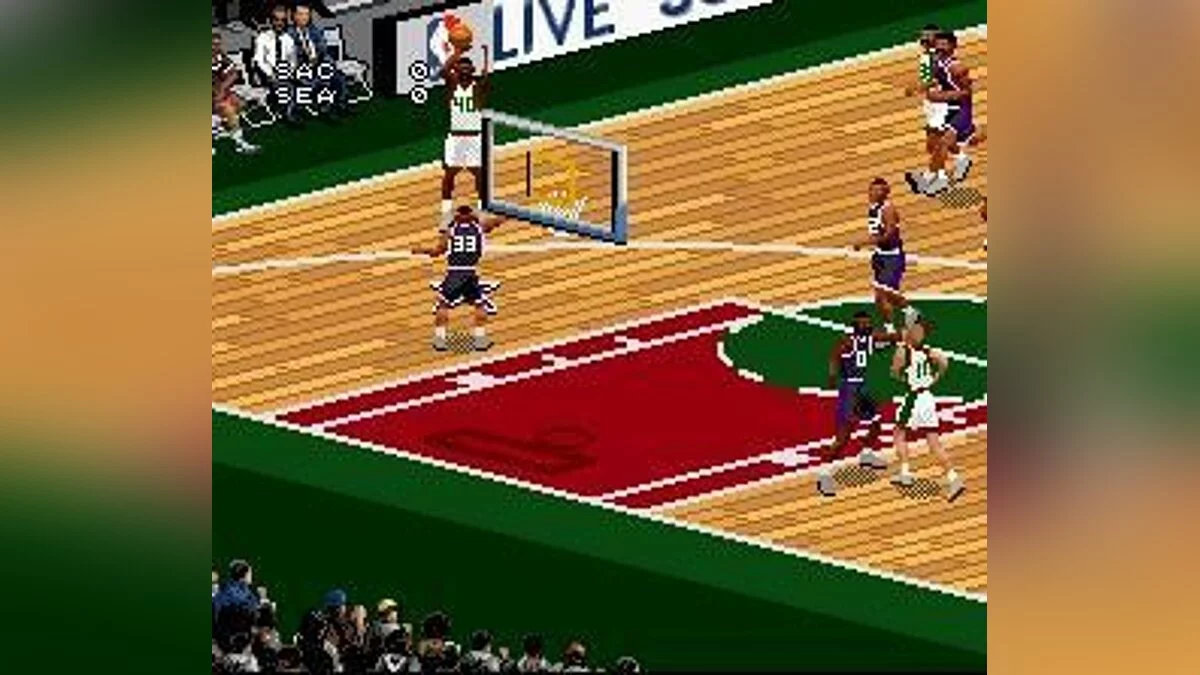 Скриншоты из NBA Live 98