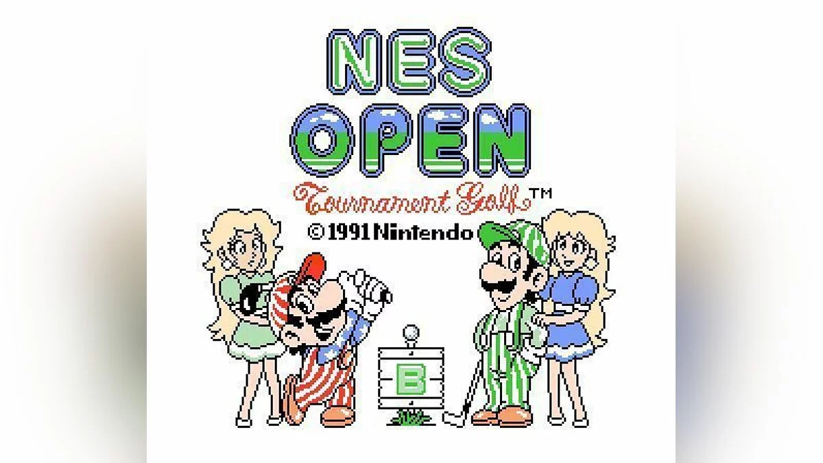 Скриншоты из NES Open Tournament Golf