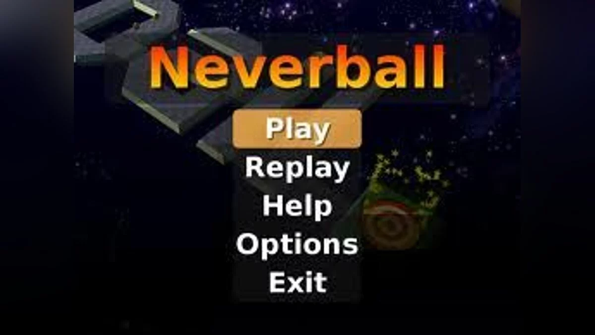 Скриншоты из Neverball