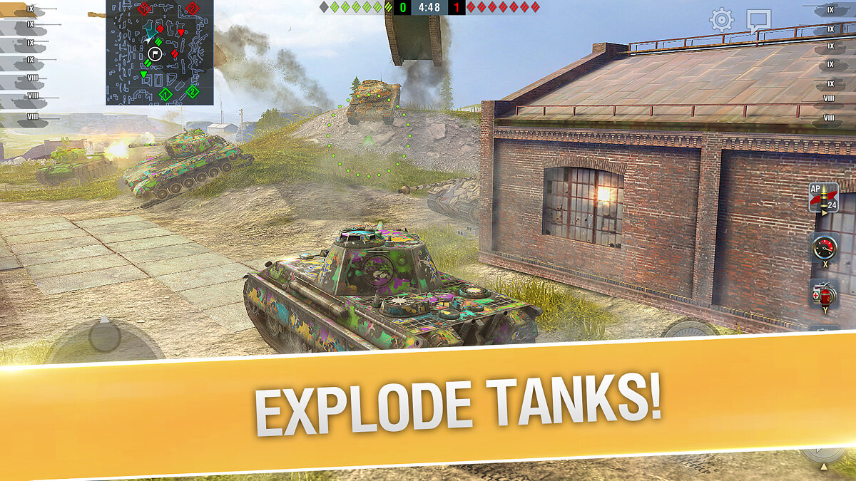 Скриншоты Tanks Blitz - всего 369 картинок из игры