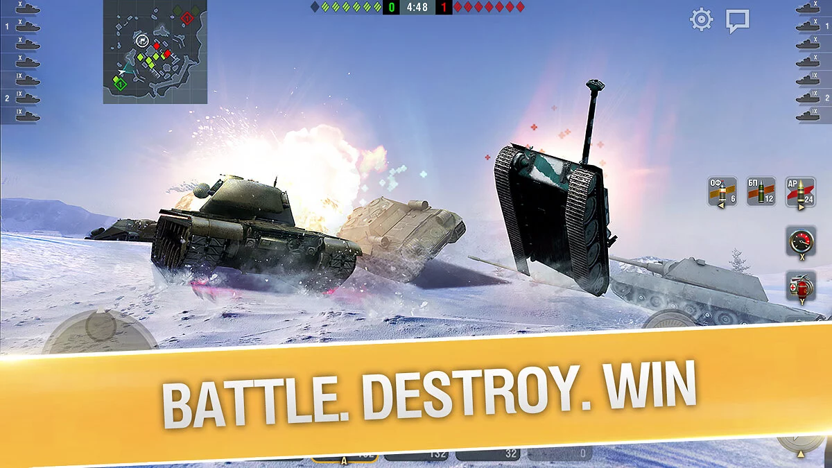Скриншоты из World of Tanks Blitz / Картинка 367