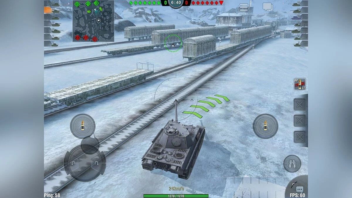 Скриншоты из World of Tanks Blitz / Картинка 12