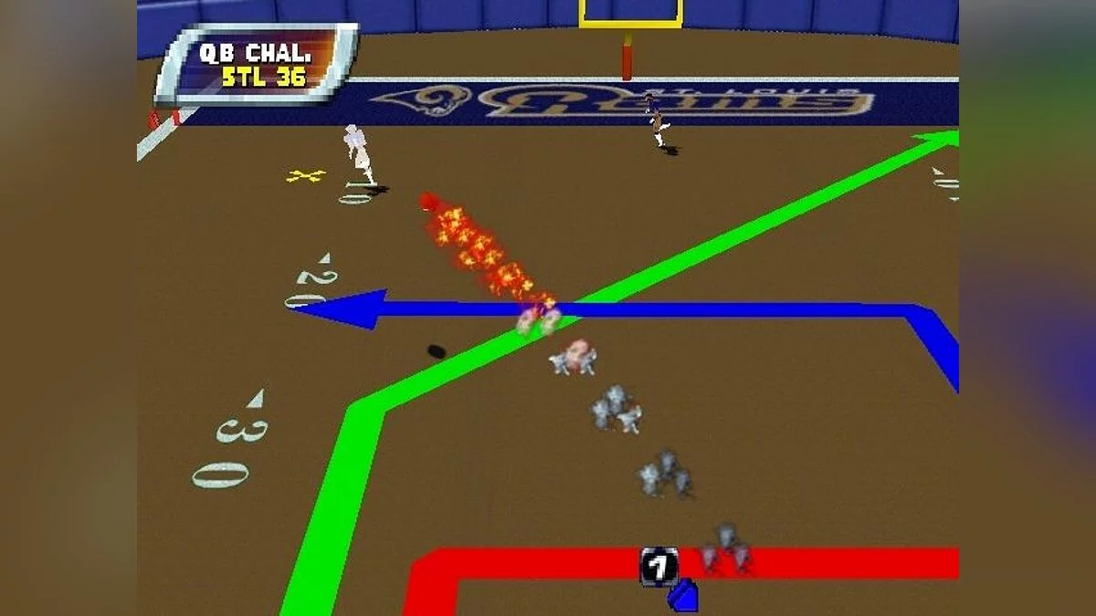 Скриншоты из NFL Blitz 2001