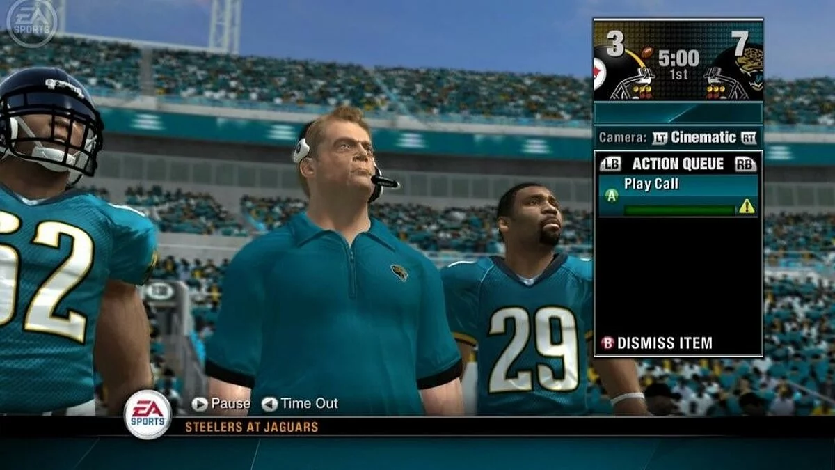 Скриншоты из NFL Head Coach 09