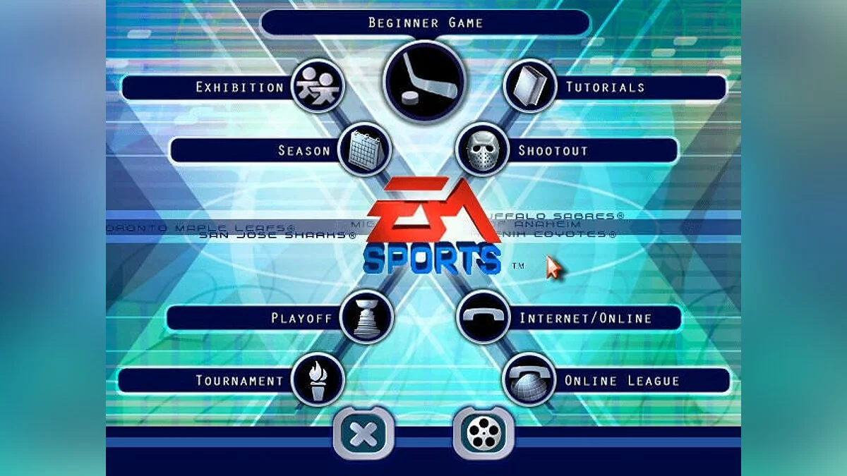 Скриншоты из NHL 2000 (1999) / Картинка 5