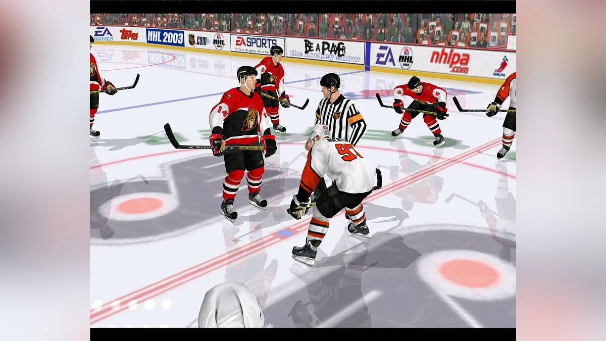Скриншоты из NHL 2003