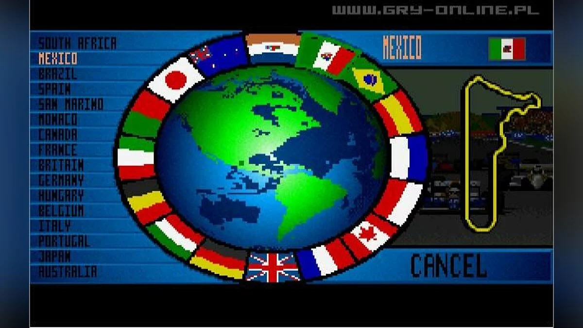 Скриншоты из Nigel Mansell's World Championship