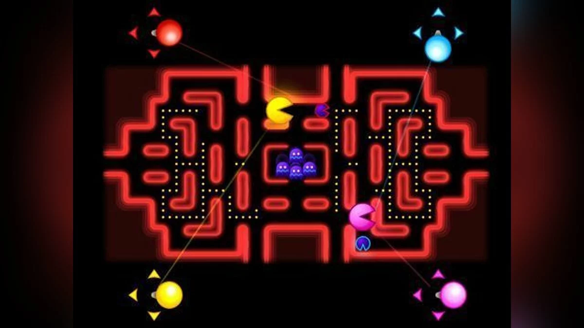 Скриншоты из Pac-Man Battle Royale