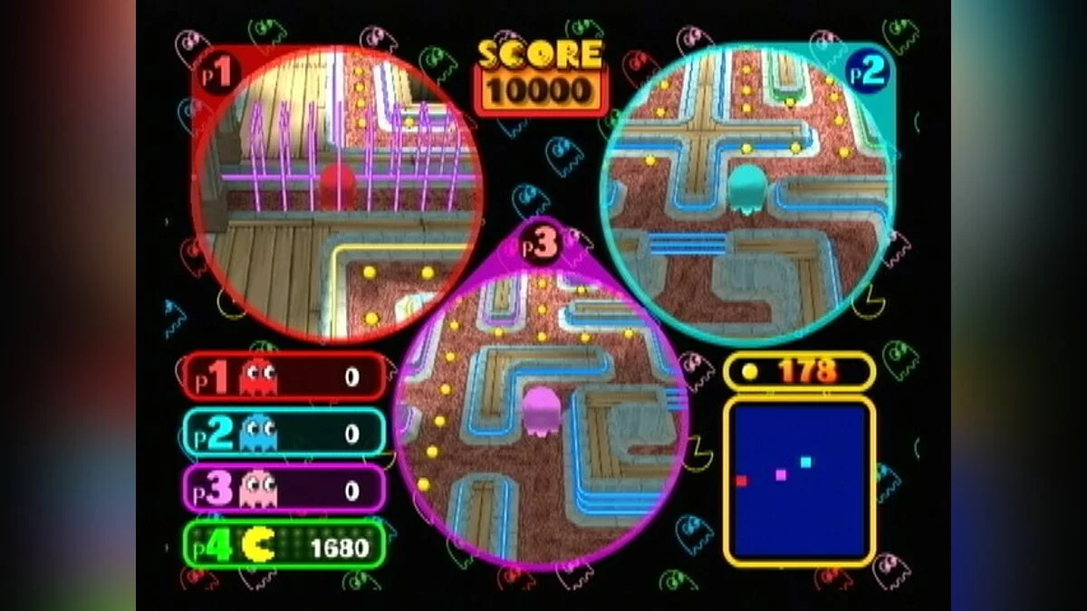 Скриншоты из Pac-Man Vs.