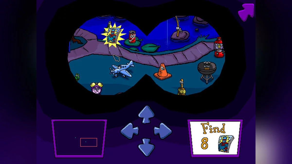 Скриншоты из Pajama Sam 2: Thunder and Lightning Aren't so Frightening