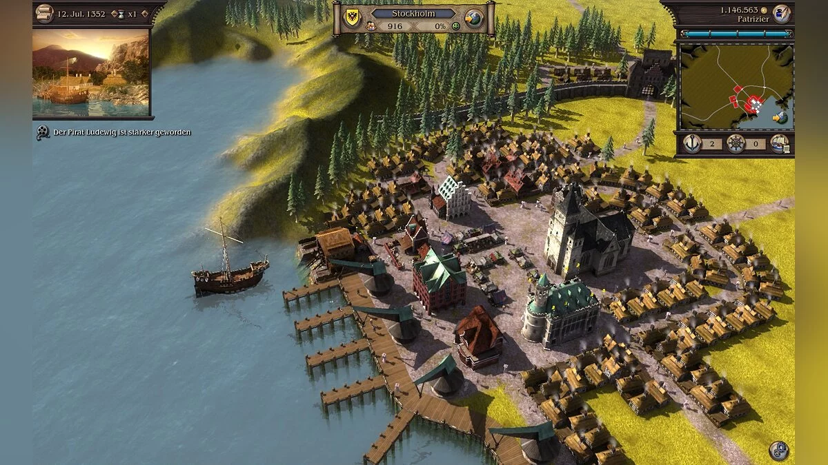 Скриншоты из Patrician 4