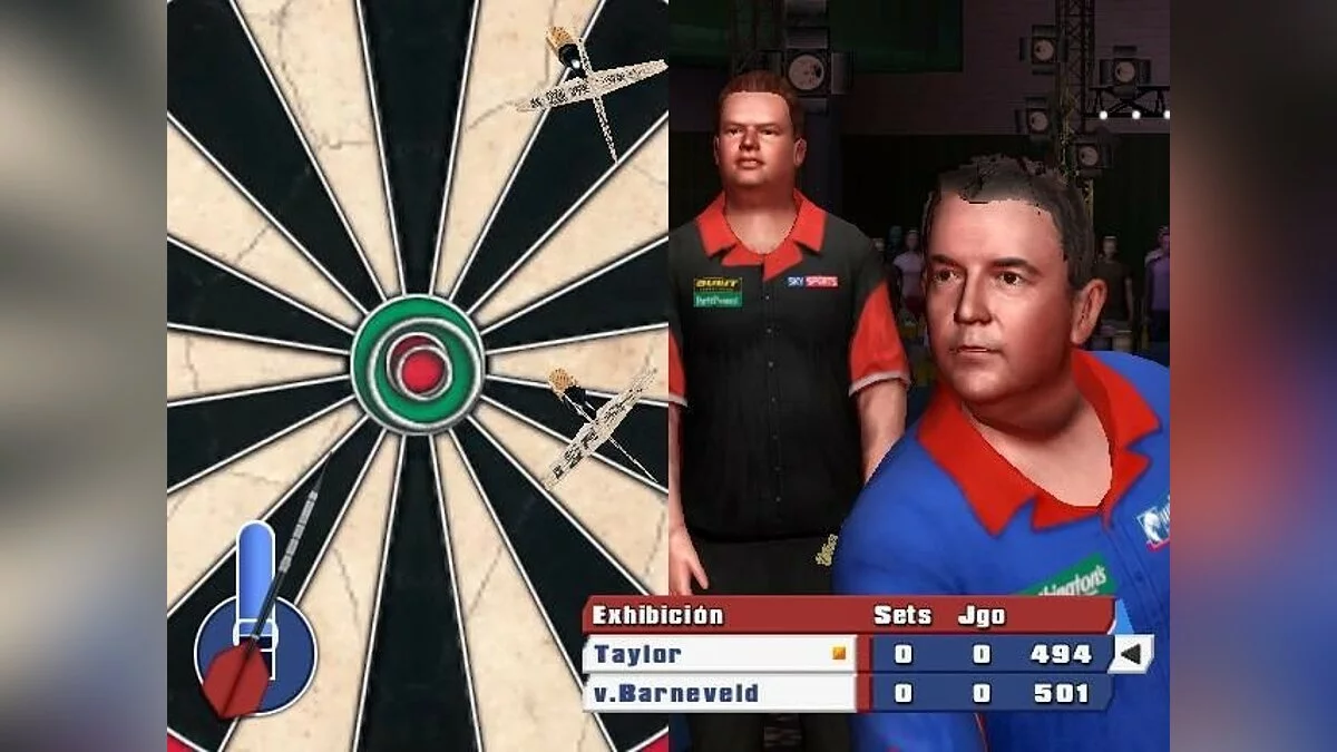 Скриншоты из PDC World Championship Darts 2008