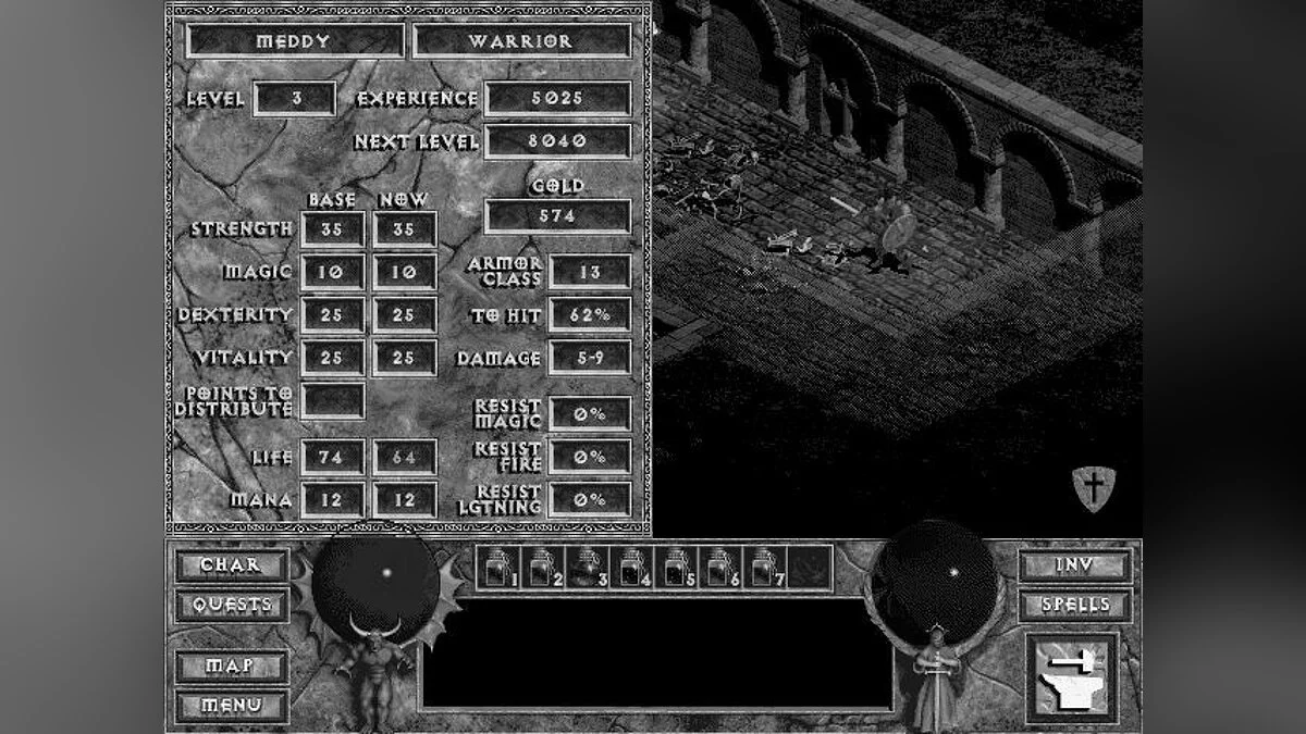 Скриншоты из Diablo