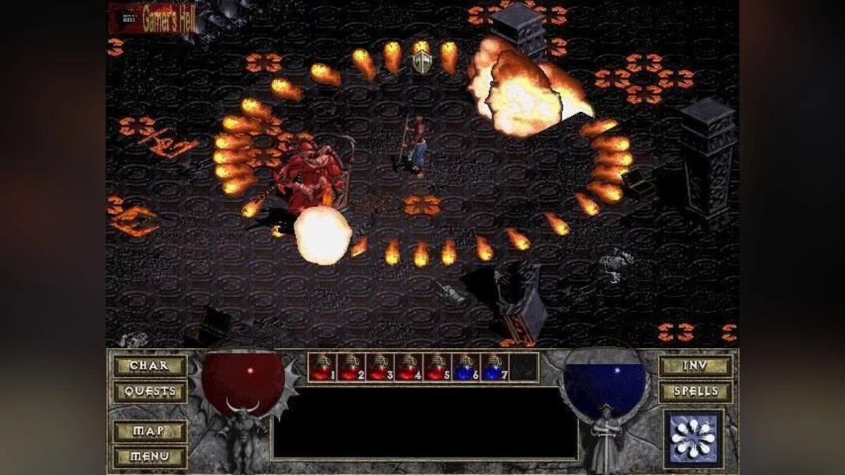 Скриншоты из Diablo Hellfire