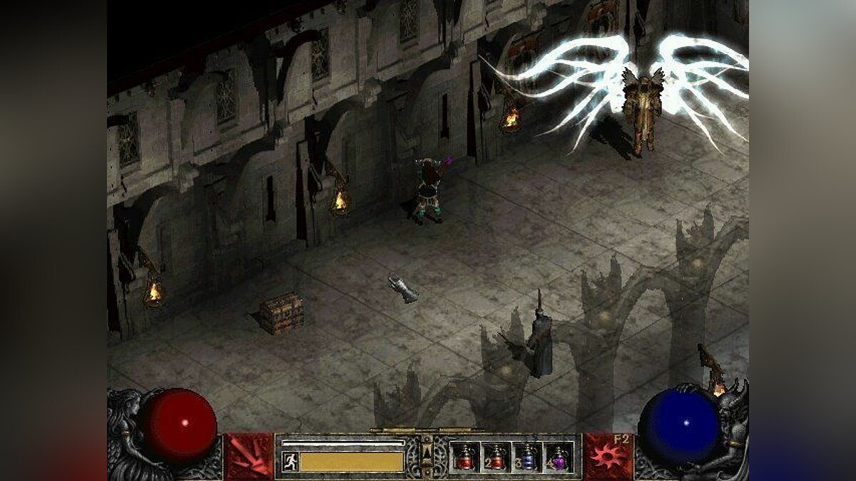 Diablo 2 2 акт. Diablo 2. Крепость Пандемония диабло 2. 4 Акт диабло 2. Diablo 2 деревня.