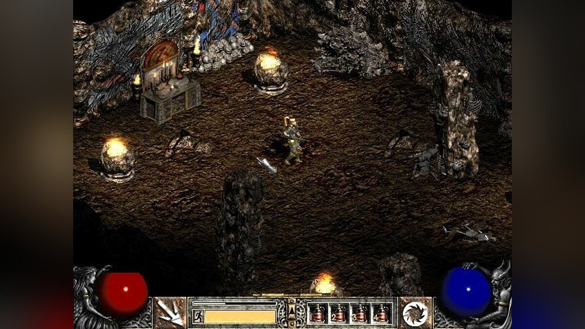 Diablo 2: Lord of Destruction черный экран