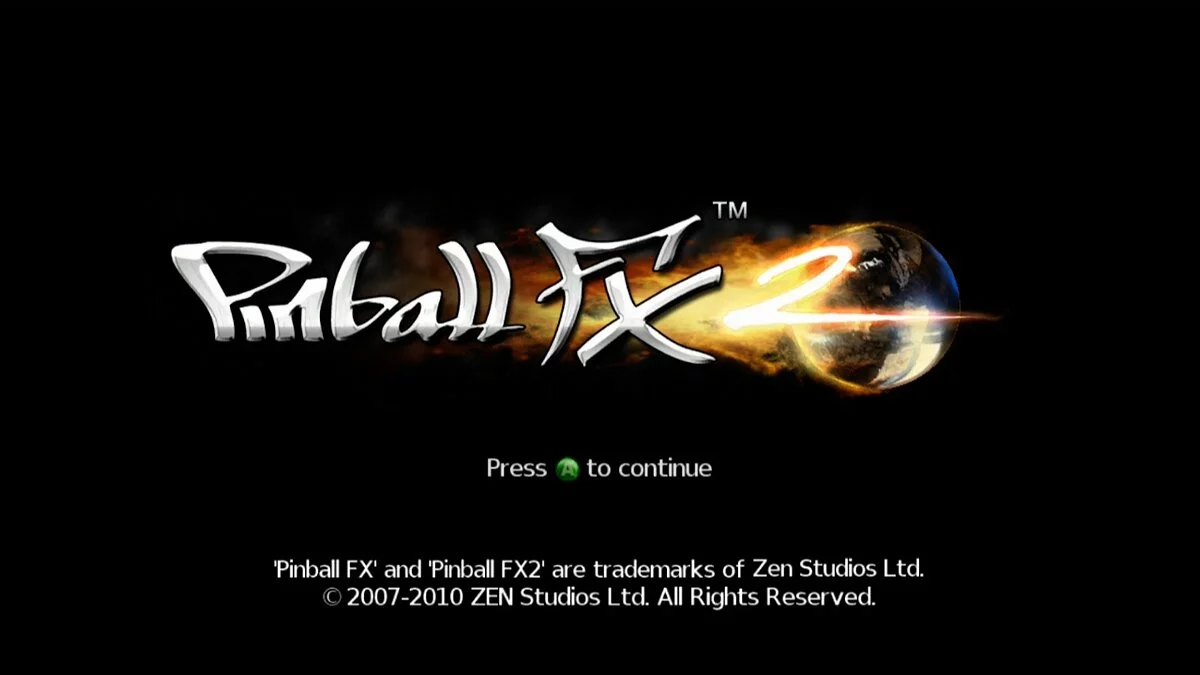 Скриншоты из Pinball FX2