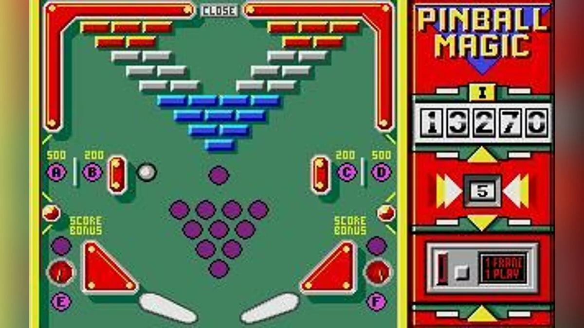 Скриншоты из Pinball Magic