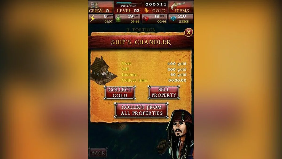 Скриншоты из Pirates of the Caribbean: Master of the Seas