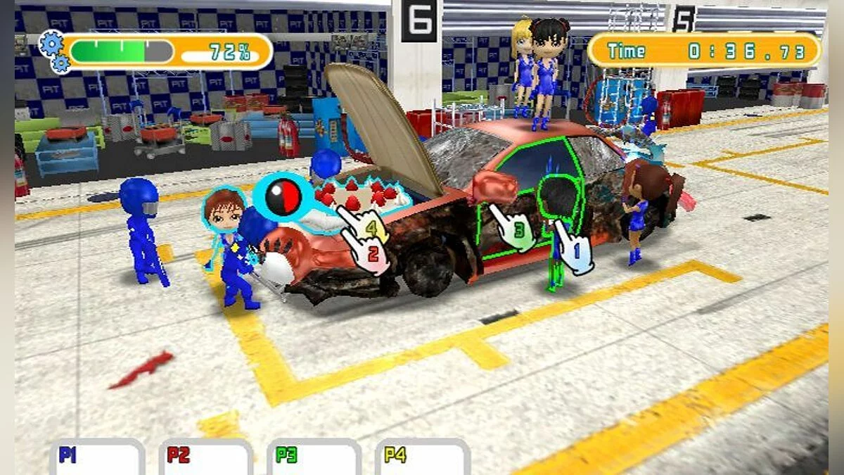 Скриншоты из Pit Crew Panic / Картинка 26