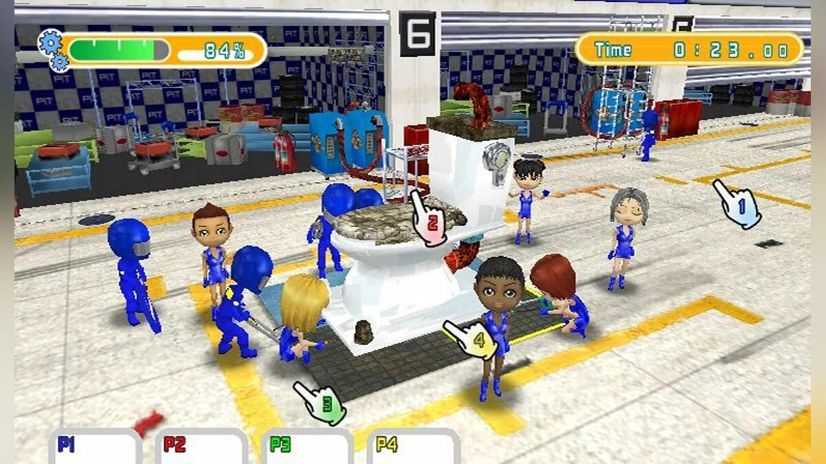 Скриншоты из Pit Crew Panic