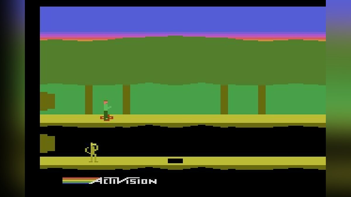 Start 2 lost. Pitfall Atari. Pitfall 1982. Игры 1984 года. Stella (эмулятор).