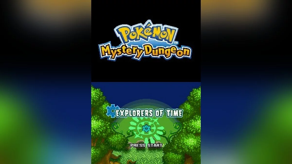Скриншоты из PokГ©mon Mystery Dungeon: Explorers of Darkness/Time