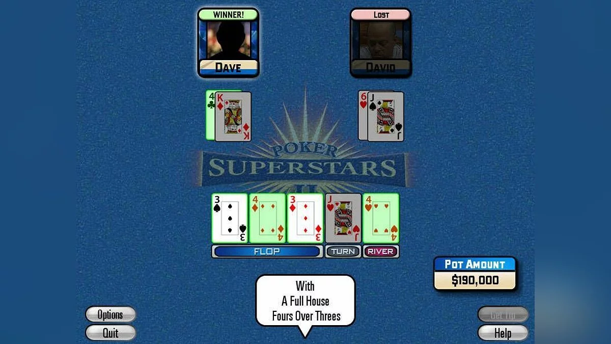 Скриншоты из Poker Superstars 2 / Картинка 2