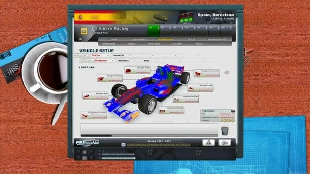 Скриншоты из Pole Position 2012