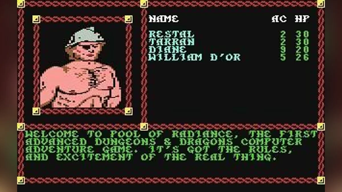 Скриншоты из Pool of Radiance / Картинка 3