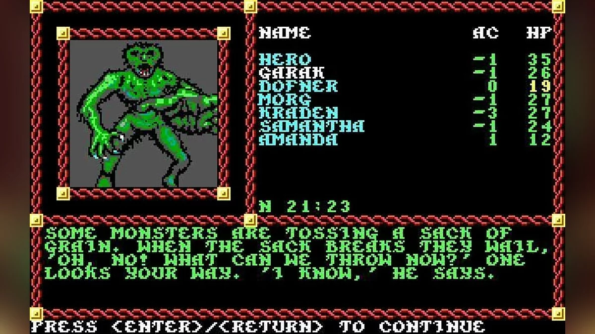 Скриншоты из Pool of Radiance / Картинка 48