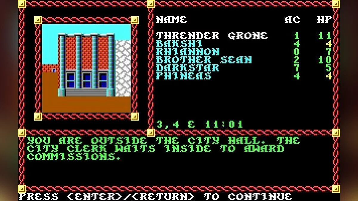 Скриншоты из Pool of Radiance / Картинка 93