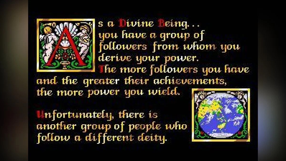 Скриншоты из Populous