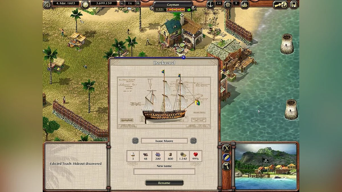 Скриншоты из Port Royale 2