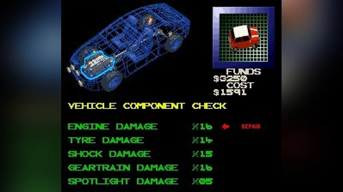 Скриншоты из Power Drive